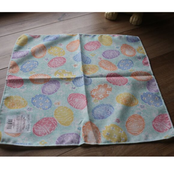 8 NEW WITH TAGS Bardwil Easter Napkins "Easter Hunt Pastel" - Picture 2 of 8